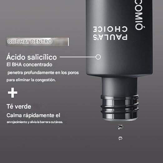 PAULA'S CHOICE® Skin Perfecting - Exfoliante líquido de ácido glicolico y ácido salicílico BHA al 2%