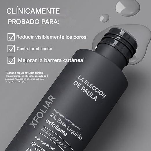 PAULA'S CHOICE® Skin Perfecting - Exfoliante líquido de ácido glicolico y ácido salicílico BHA al 2%