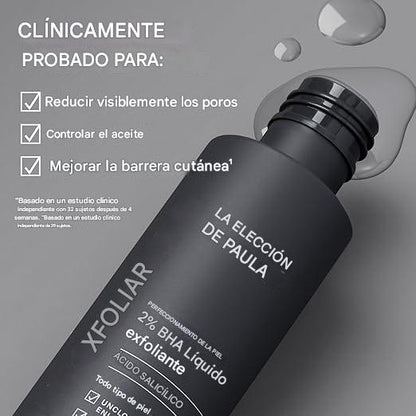 PAULA'S CHOICE® Skin Perfecting - Exfoliante líquido de ácido glicolico y ácido salicílico BHA al 2%